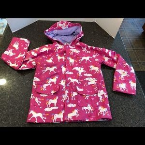 Hatley Kids Raincoat, Girls Size 10, EUC.